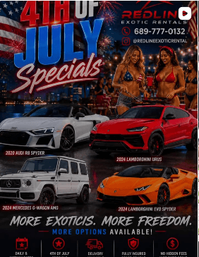 Redline Exotics exotic & luxury car rental — Instagram post 8